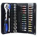 LE-RF237 37PCS 1/4" Drive Socket & Bit Set – Complete Kit