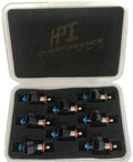 HPI Injectors Set of 8 LS3 / LS7 / LSA EV14 / EV6 Style High Impedance Fuel Injectors
