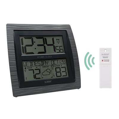 ATOMIC CLK AND WEATHER STATN