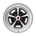 WHEELS ALUM BLK MACHINED 17X7