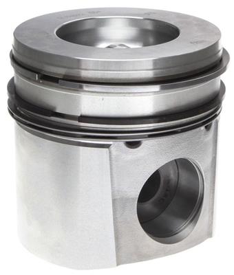 SINGLE PISTON WITH RINGS