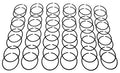 RING SET OF 48 PLAIN