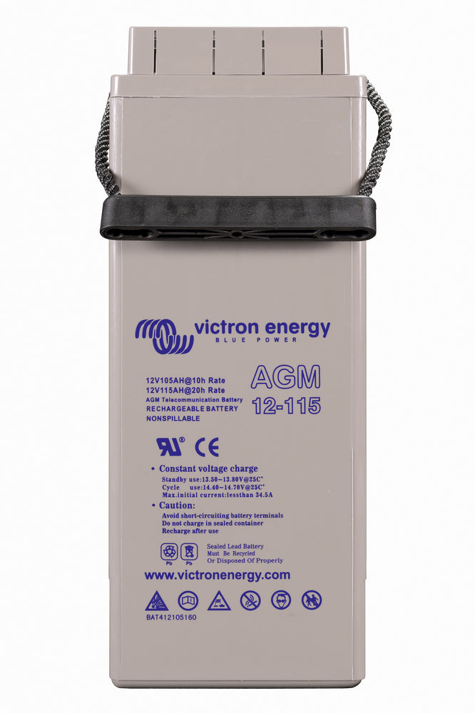 Victron - 12V/115Ah AGM Telecomm Batt. (M8) [BAT412105164]