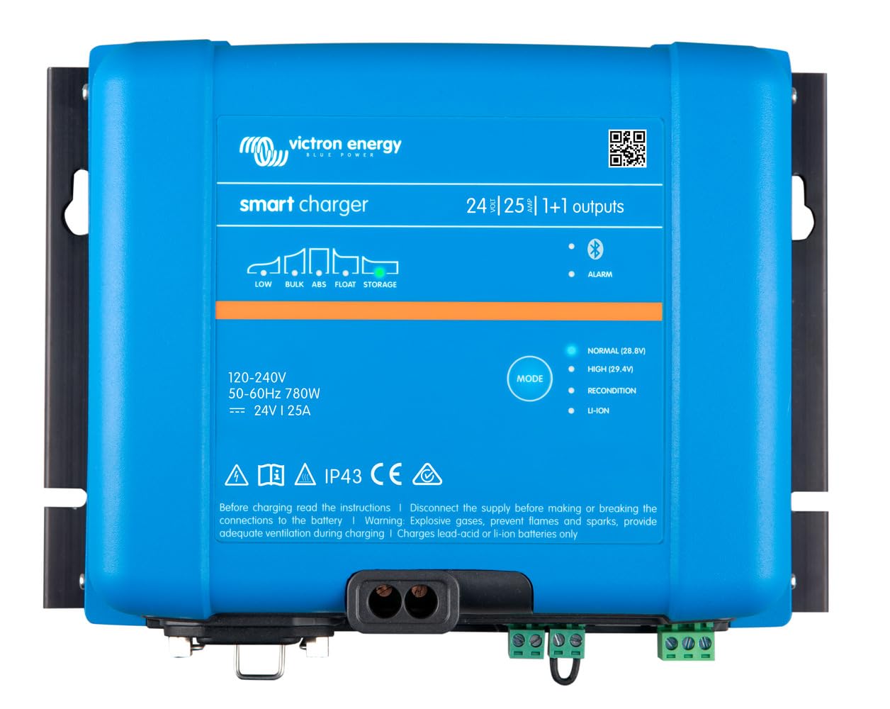 Victron - Smart IP43 Charger 24/25(1+1) 120-240V [PSC242551095]