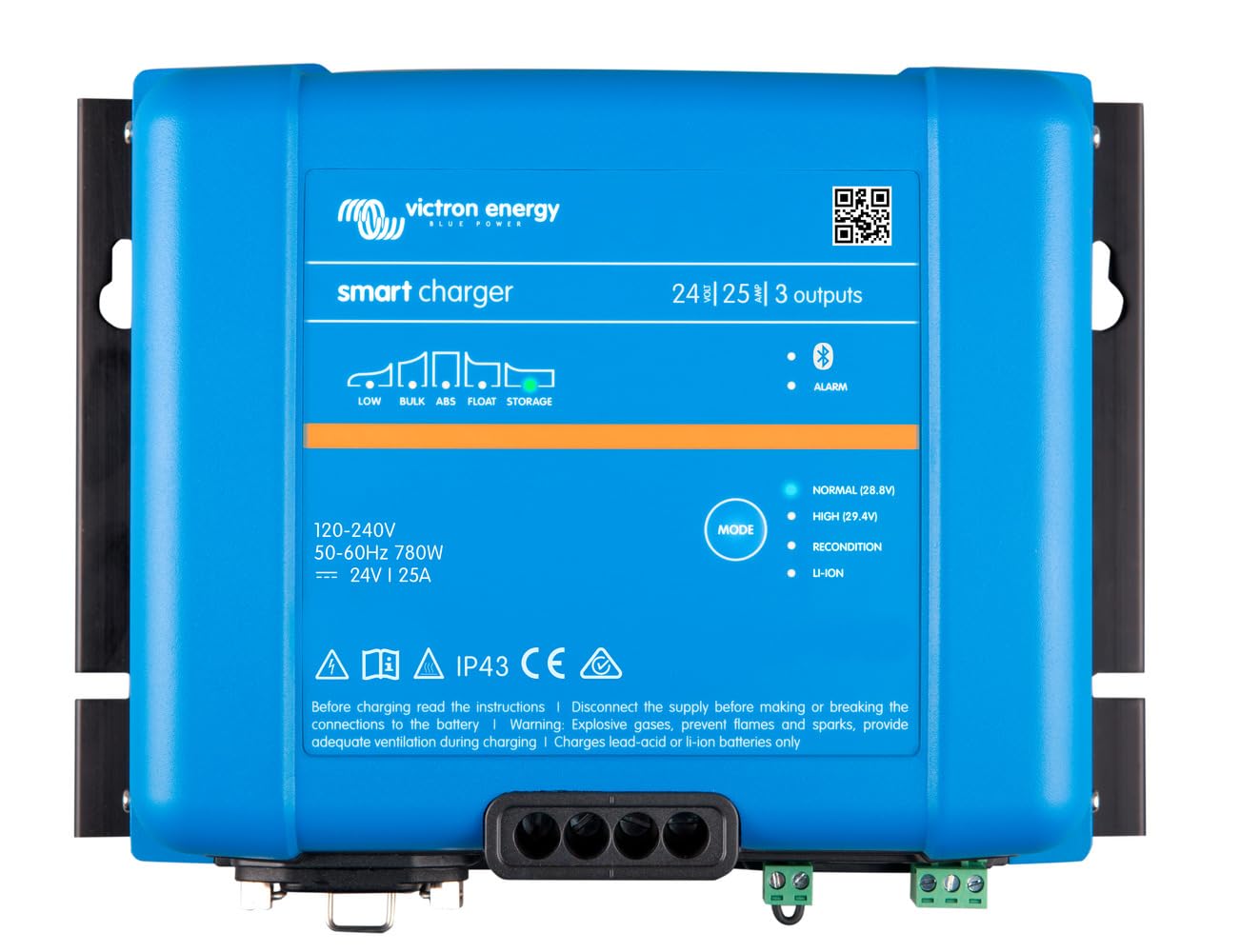 Victron - Smart IP43 Charger 24/25(3) 120-240V [PSC242553095]