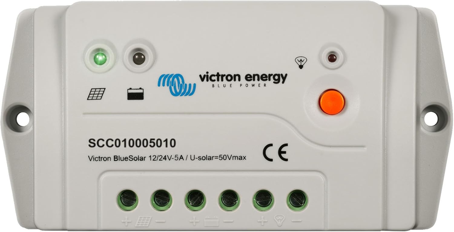 Victron - BlueSolar PWM-Pro Charge Controller 12/24V-5A [SCC010005010]