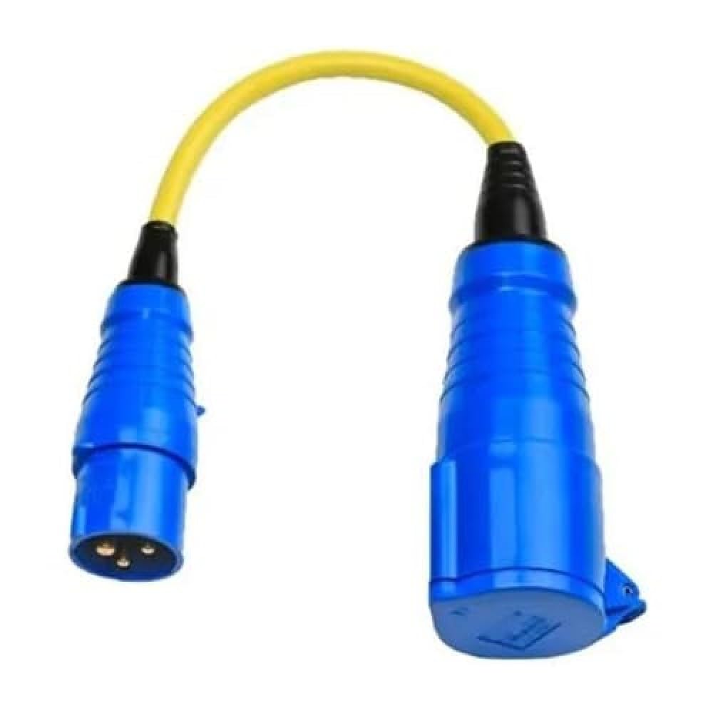 Victron - Adapter Cord 16A to 32A/250V-CEE Plug 16A/CEE Coupling 32A [SHP307700280]