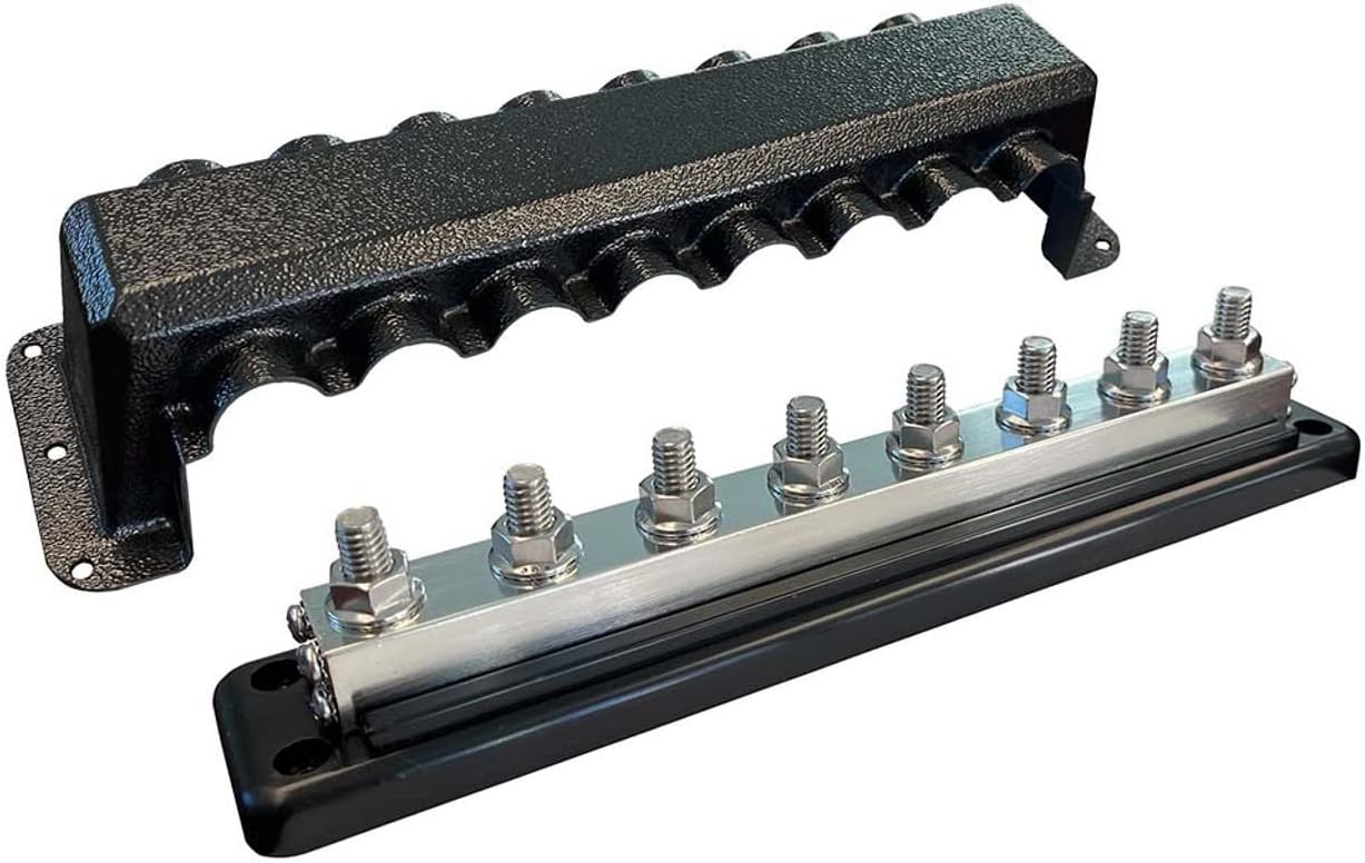 Victron - Busbar 600A 8P +cover [VBB160080010]