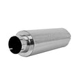 MUFFLER DIESEL ROUND SS 4IN