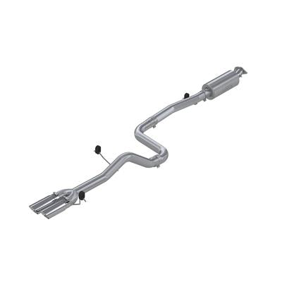 3IN. CAT BACK DUAL OUTLET AL