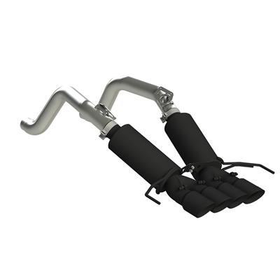AXLEBACK QUAD TIP EXHAUST