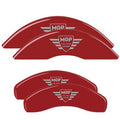 CALIPER COVERS RED SET