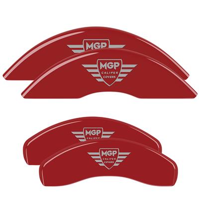 CALIPER COVERS RED SET