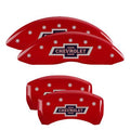 CALIPER COVERS RED SET