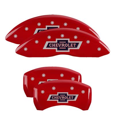 CALIPER COVERS RED SET