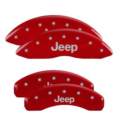 CALIPER COVERS RED SET