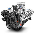 347 DRESSED CARB W/BLK PULLEYS