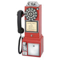 1950 S PAY PHONE RED