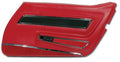 DOOR PANEL. RED DELUXE RH