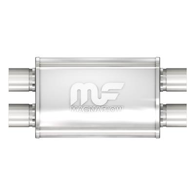 MUFFLER DUAL 2.25IN SS