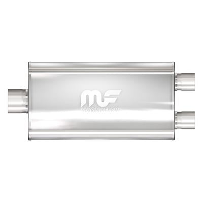 MUFFLER SS 3.5IN/DUAL 3IN OUTL