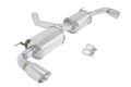 Megan Racing Supremo Exhaust System Axle Back for BMW X5 E70 2007-2013 Dual Stainless Rolled Tips MR-ABE-BE70-SRT