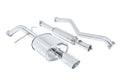 Megan Racing Cat-Back Exhaust System for 2002-2006 Mitsubishi Lancer - Stainless Rolled Tips