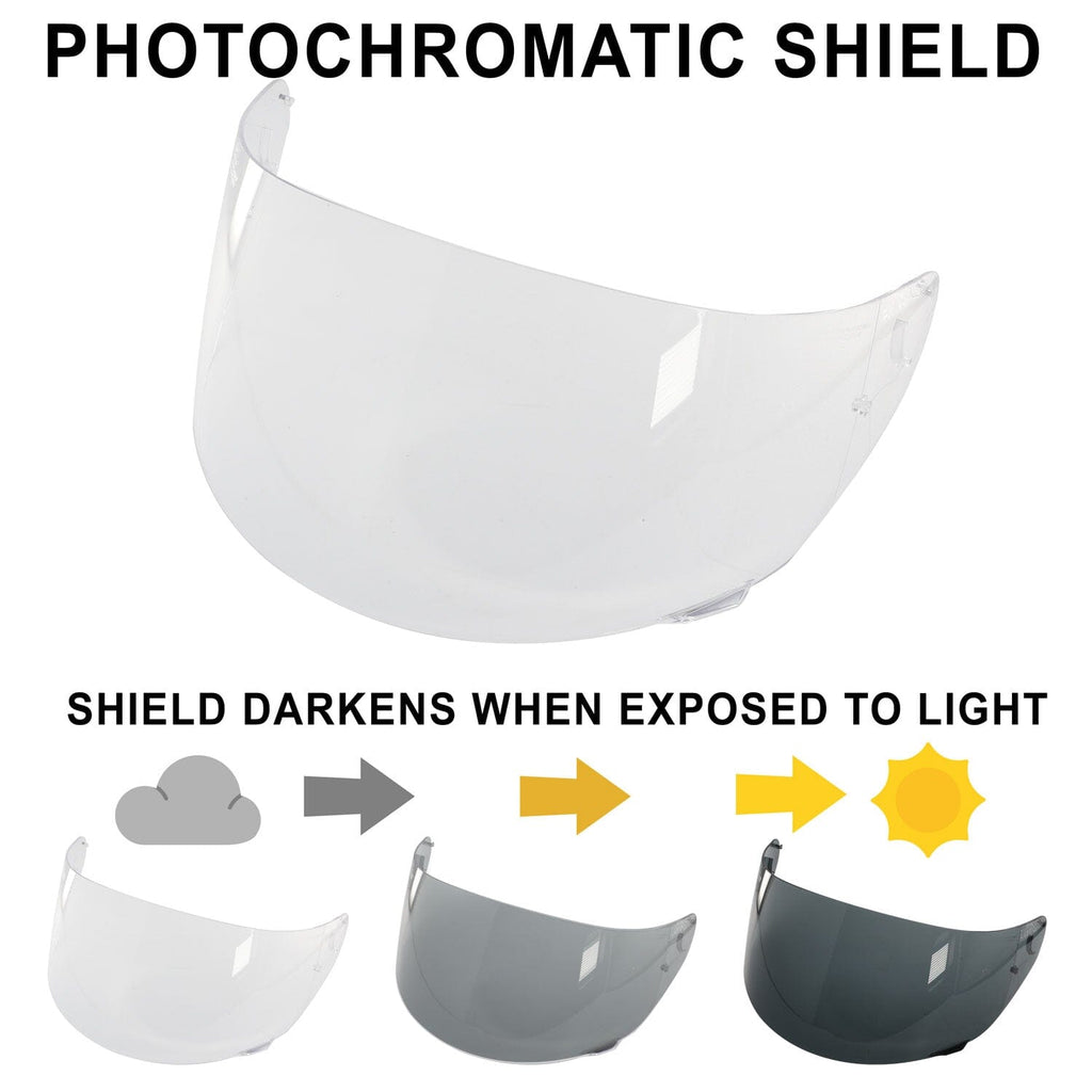 MRC Helmet Replacement Face Shields - Amber