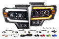 HEADLIGHTS LED PROJECTOR PAIR