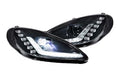 HEADLIGHTS LED PROJECTOR BLACK