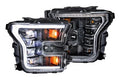 HEADLIGHTS LED PROJ BLACK PR