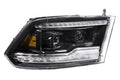 HEADLIGHTS LED PROJECTOR BLK P