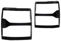 HEADLIGHT TRIM ABS BLACK CHEVY