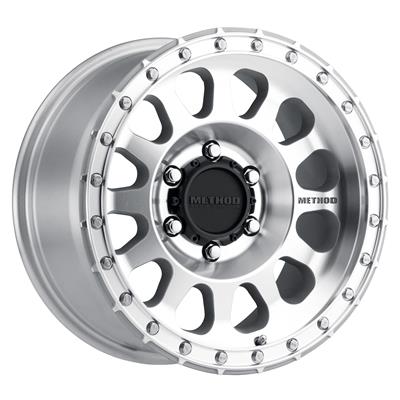 WHEEL  17X8.5  MACHINED/CLEAR