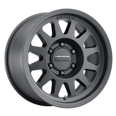 WHEEL 17X8.5 MATTE BLACK