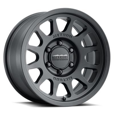 WHEEL 17X7.5 MATTE BLACK
