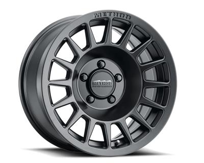 WHEEL 17X8.5 MATTE BLACK