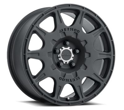 WHEEL 17X8 MATTE BLACK