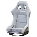 Nardo Gray Bull Boost Adjustable Racing Lowered Ultra Max Bucket Seat with Slider Rails