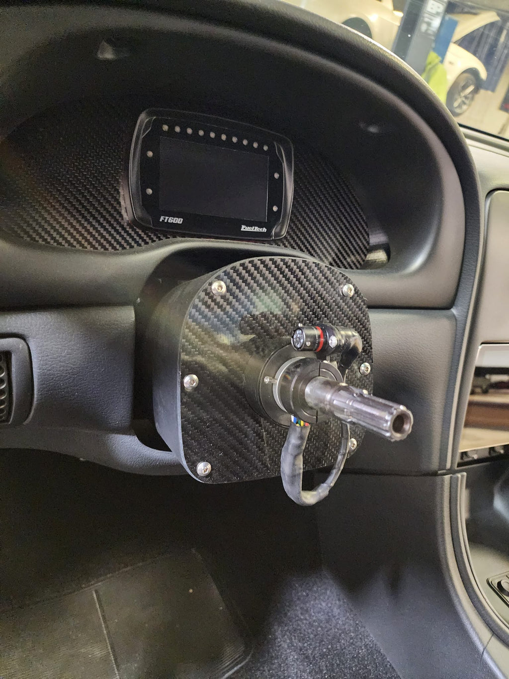 Digital Dash Beauty Backplate Insert for 1994-2004 Ford Mustang SN95 and New Edge - CarChains3d