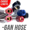 72   -6AN STAINLESS BRAIDED H
