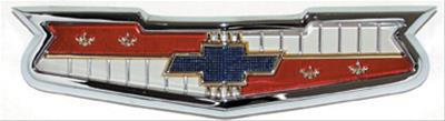 56 & 57 V-8 HOOD EMBLEM