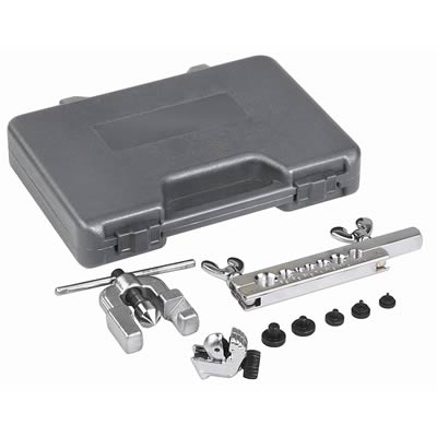 DELUXE DOUBLE FLARING TOOL SET