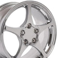 WHEEL CHROME 17X8.5