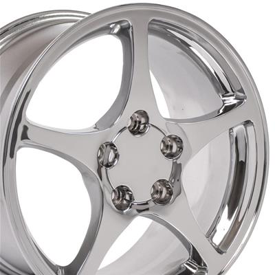 WHEEL CHROME 17X8.5
