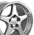 WHEELSILVERMACHINED LIP17X11