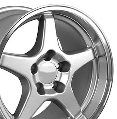 WHEELSILVERMACHINED LIP17X11
