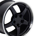 WHEELBLACKMACHINED LIP17X9.5
