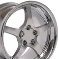 WHEEL CHROME 18X10.5