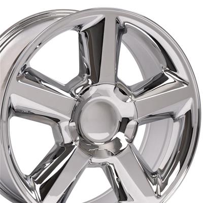 WHEEL ALUM CHROME 20X8.5